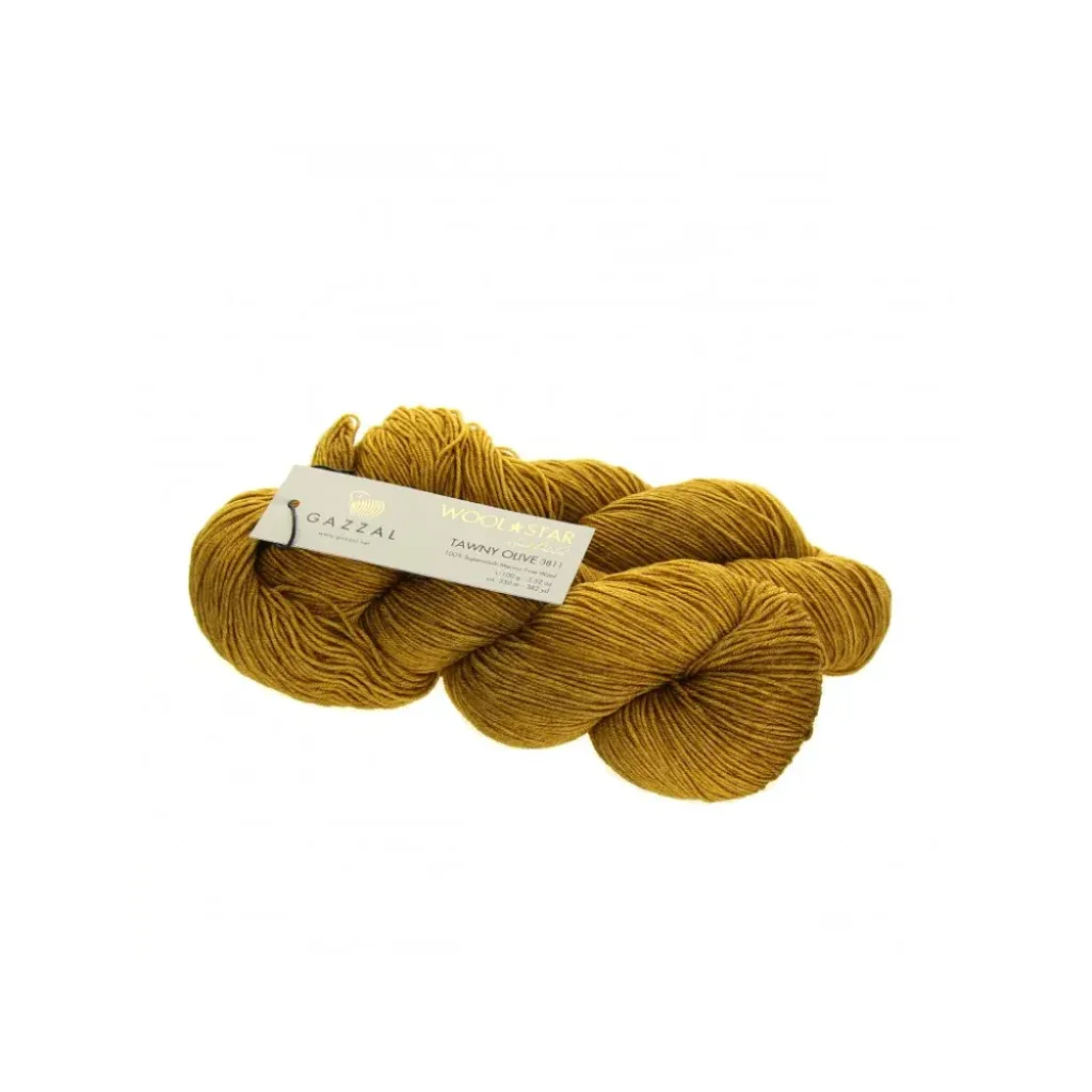 Gazzal Wool Star 3811 twany olive