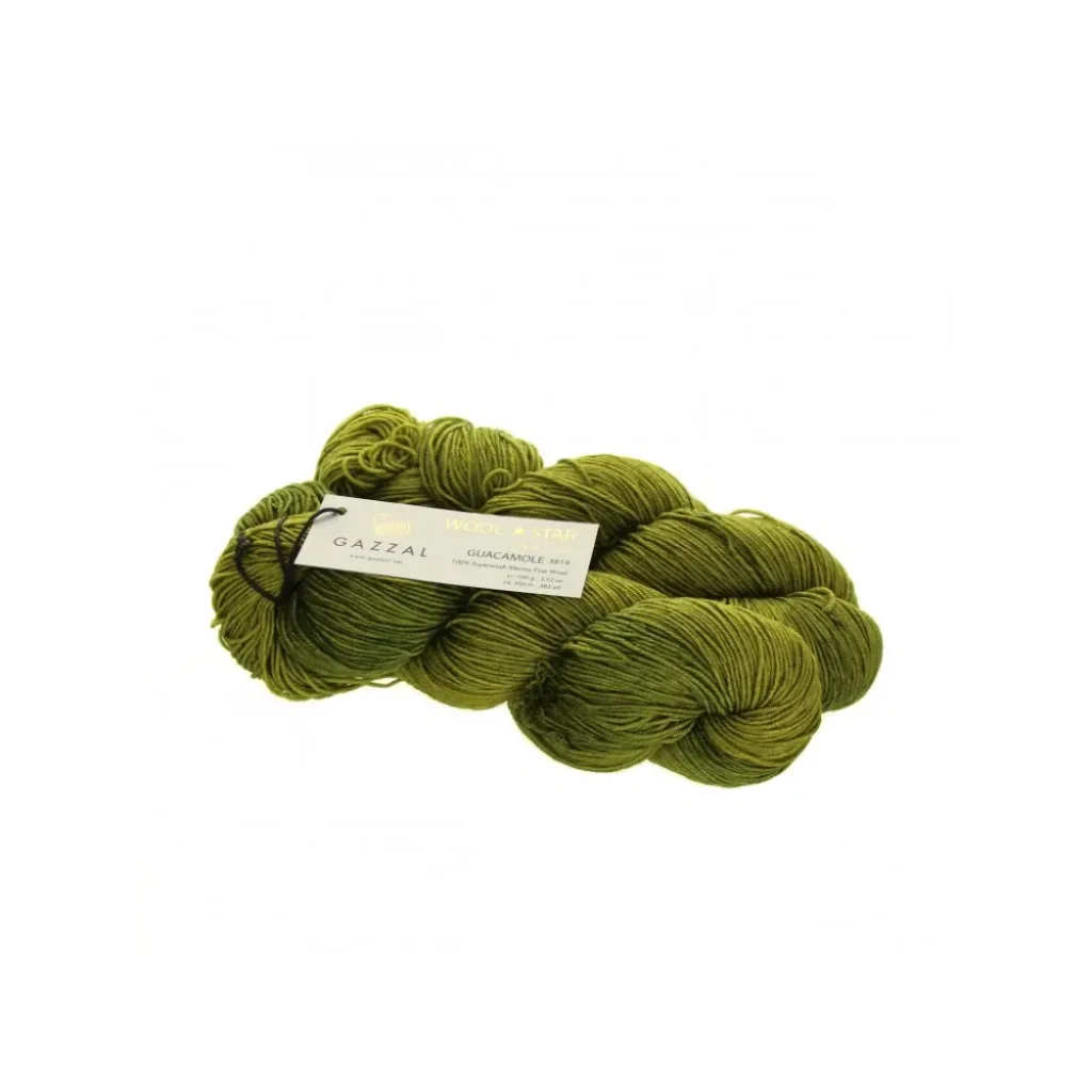 Gazzal Wool Star 3814 Guacamole