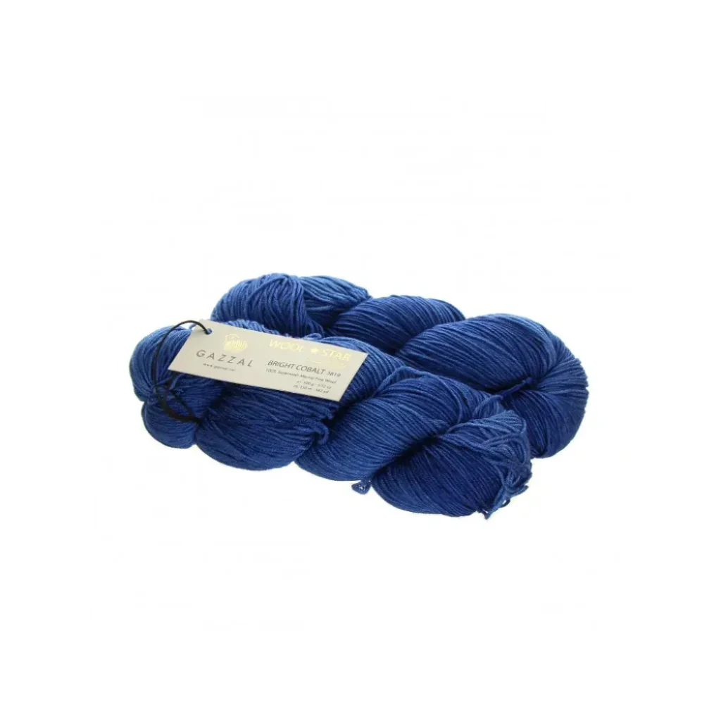 Gazzal Wool Star 3819 bright cobalt