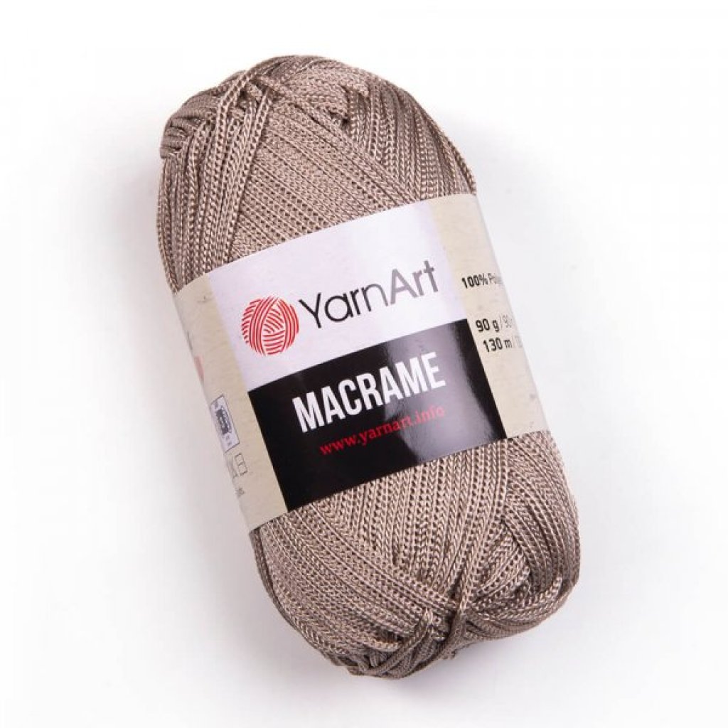 Macrame 156 bílá káva