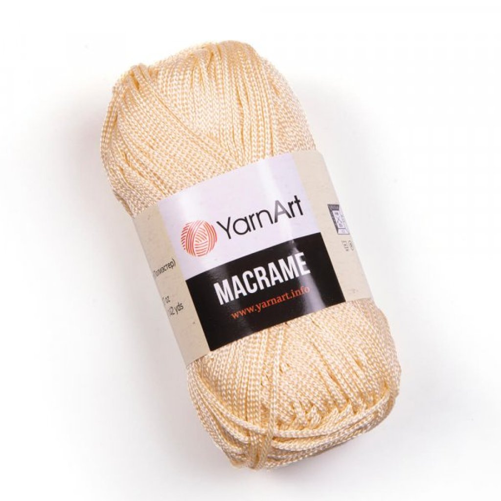 Macrame 165 sytá smetanová