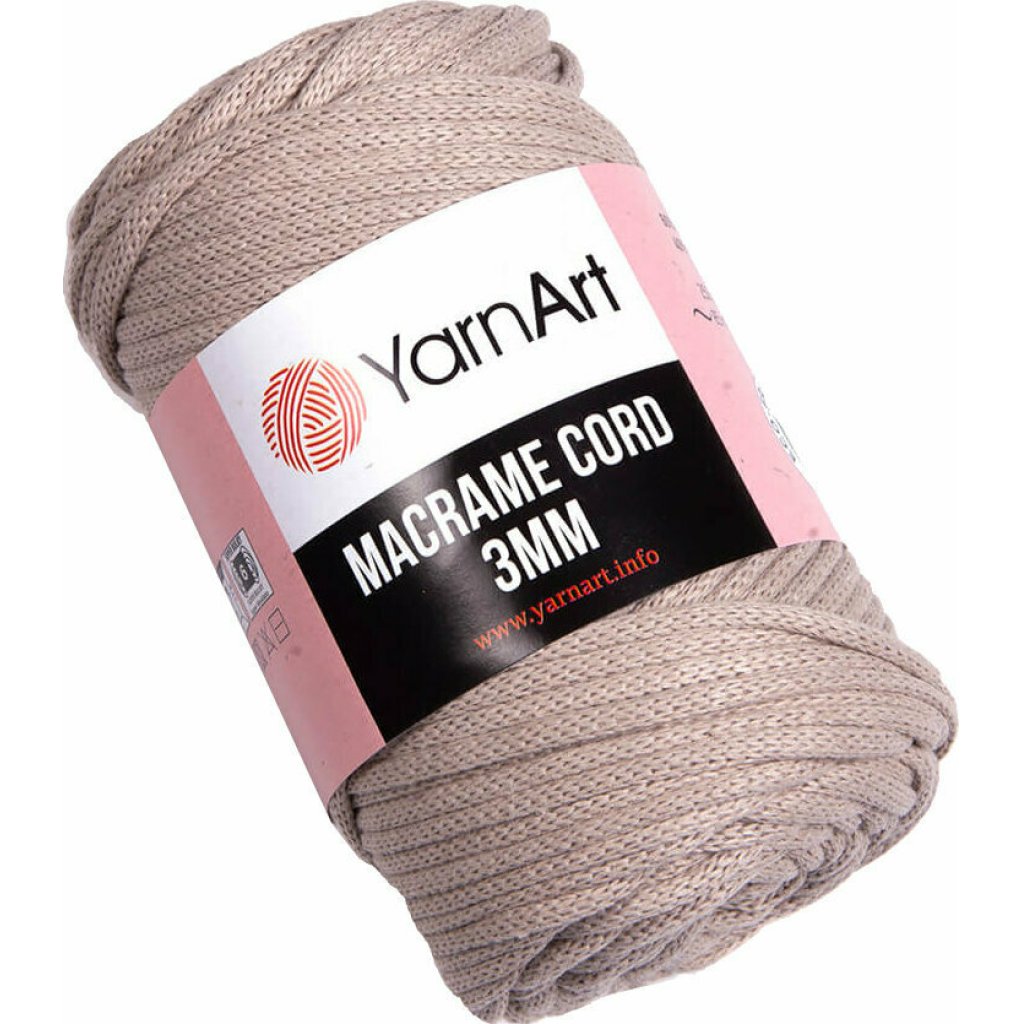 Macrame Cord 3mm - 753 béžová