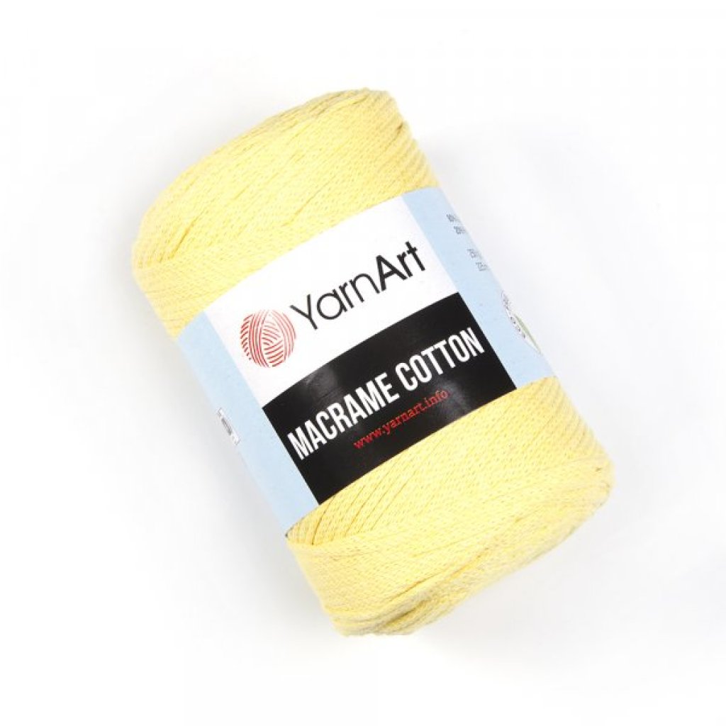 Macrame Cotton 754 sytá vanilka