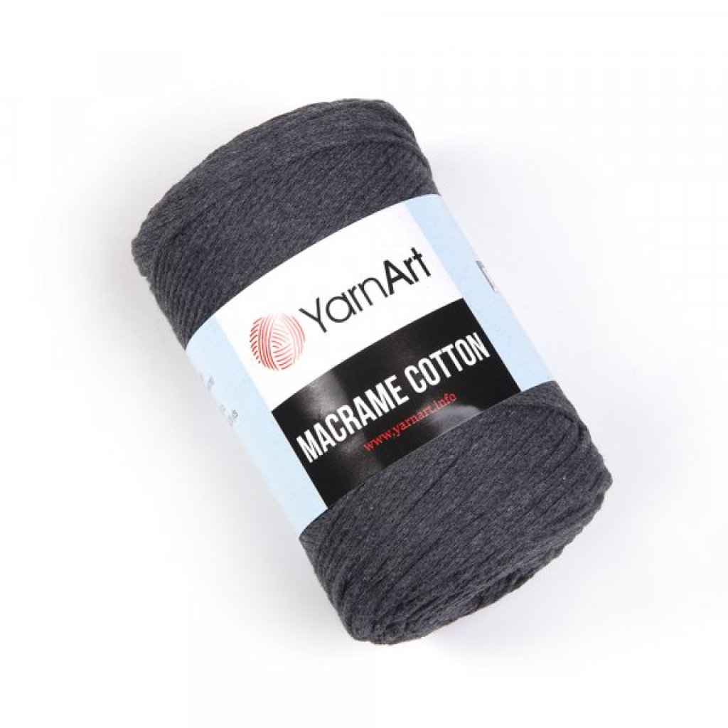 Macrame Cotton 758 tm. šedá 