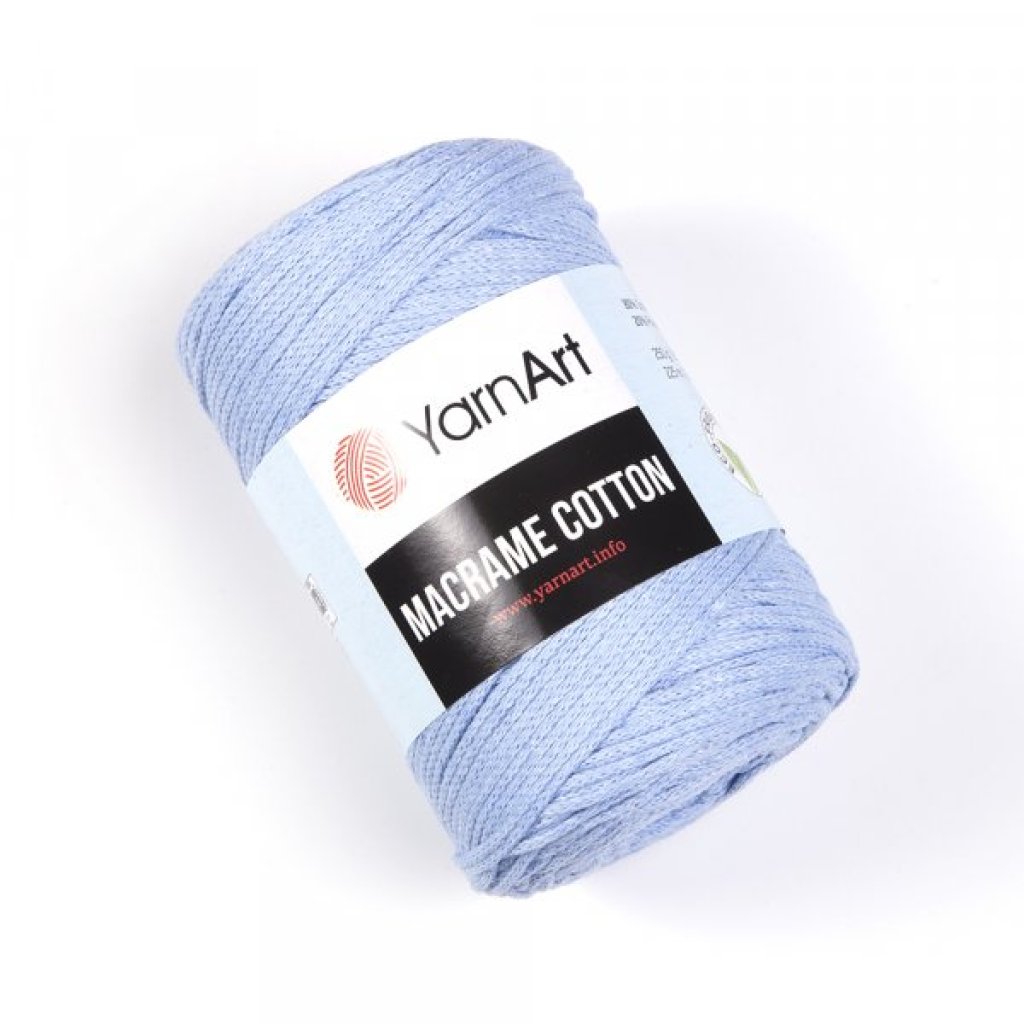 Macrame Cotton 760 jemná modrá