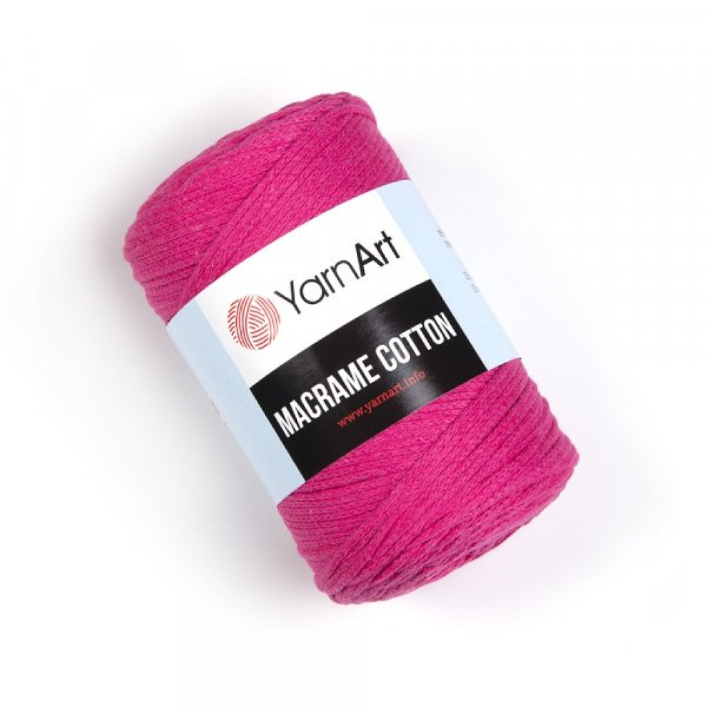 Macrame Cotton 771 sytá růžová