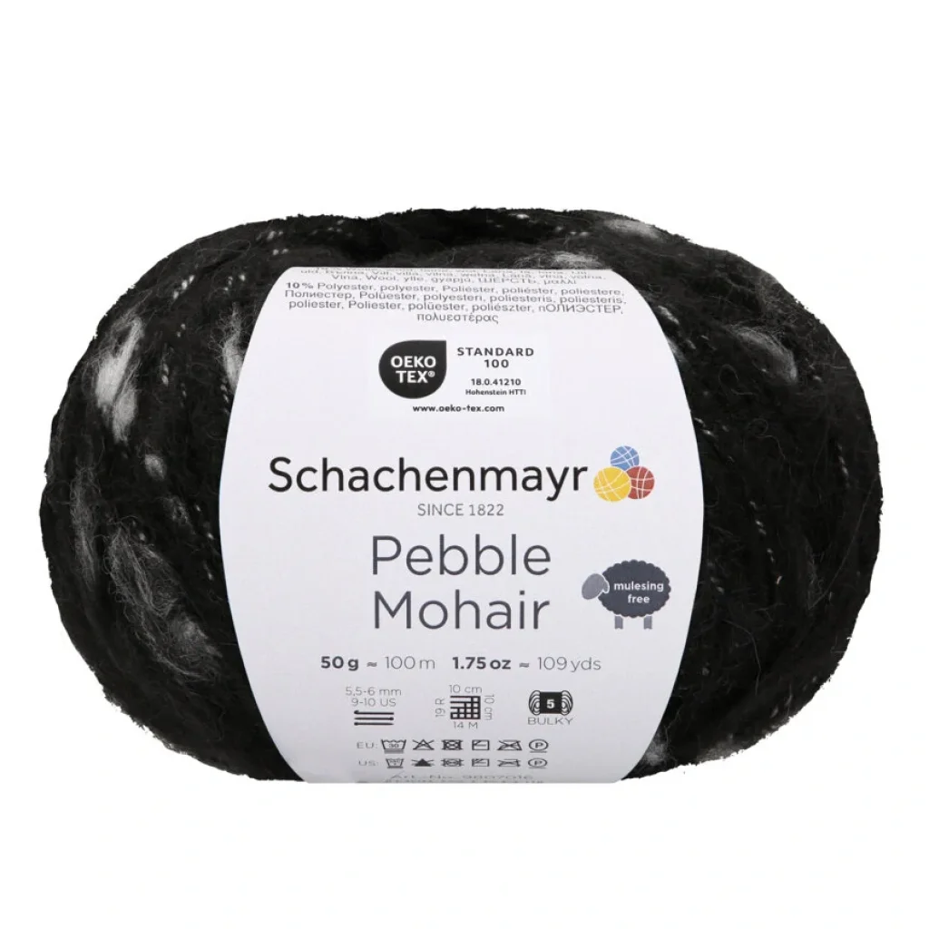 Pebble Mohair 0099 Black