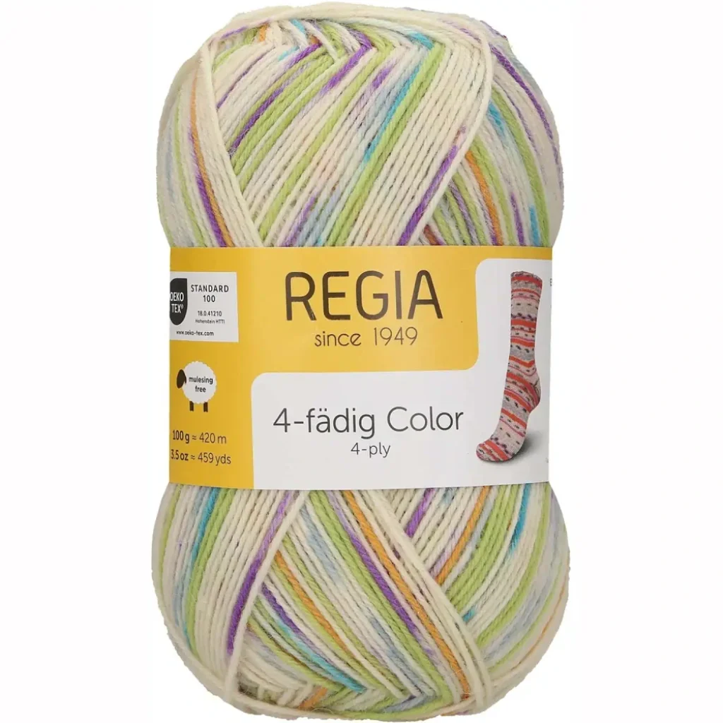 Regia Soft Spots Color 4-ply 100g - 4091 Buddy