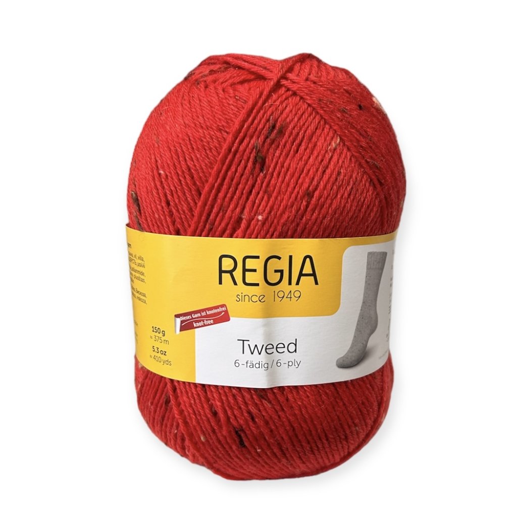 Regia Tweed 6-ply 30 jahodová