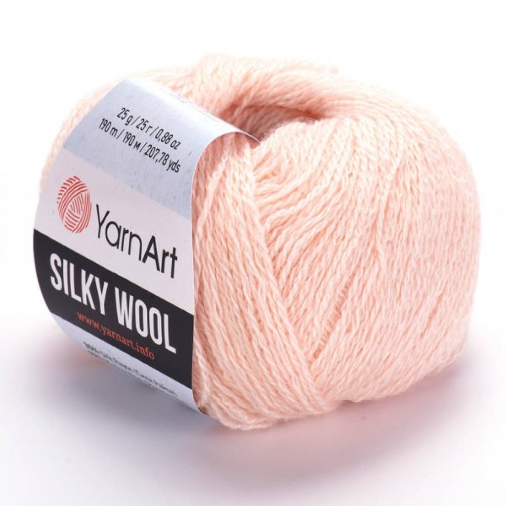 Silky Wool 341 jemná růžová