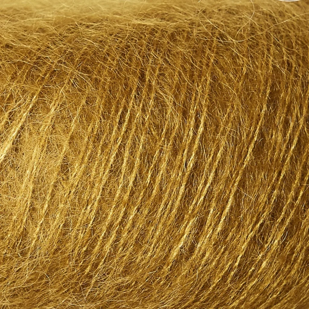 Soft Silk Mohair - Dark Mustard