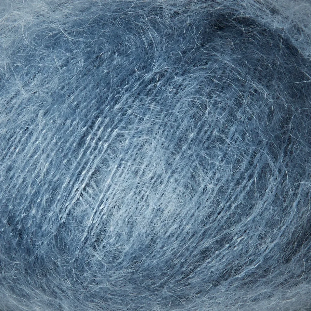 Soft Silk Mohair - Dusty Dove Blue