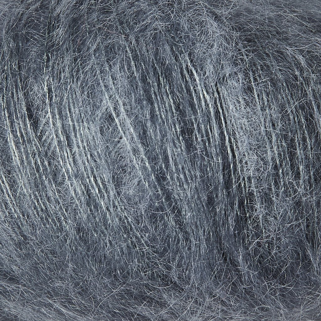 Soft Silk Mohair - Dusty Petroleum Blue