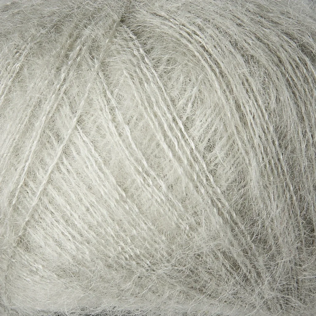 Soft Silk Mohair - Pearl Grey