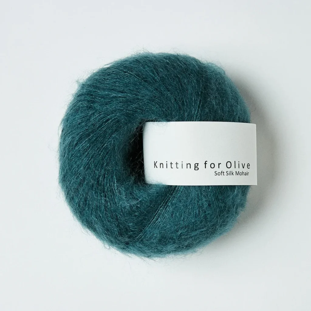 Soft Silk Mohair - Petroleum Green