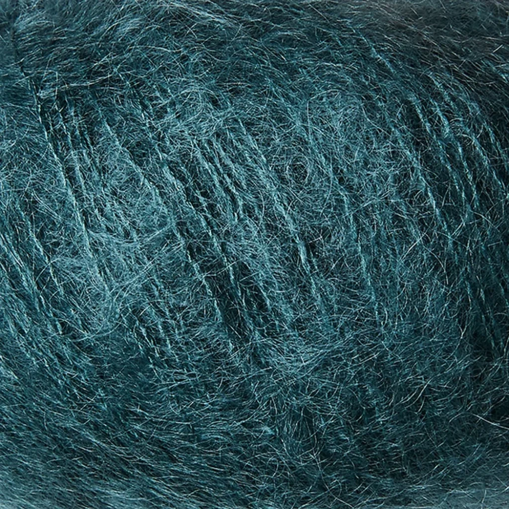 Soft Silk Mohair - Petroleum Green