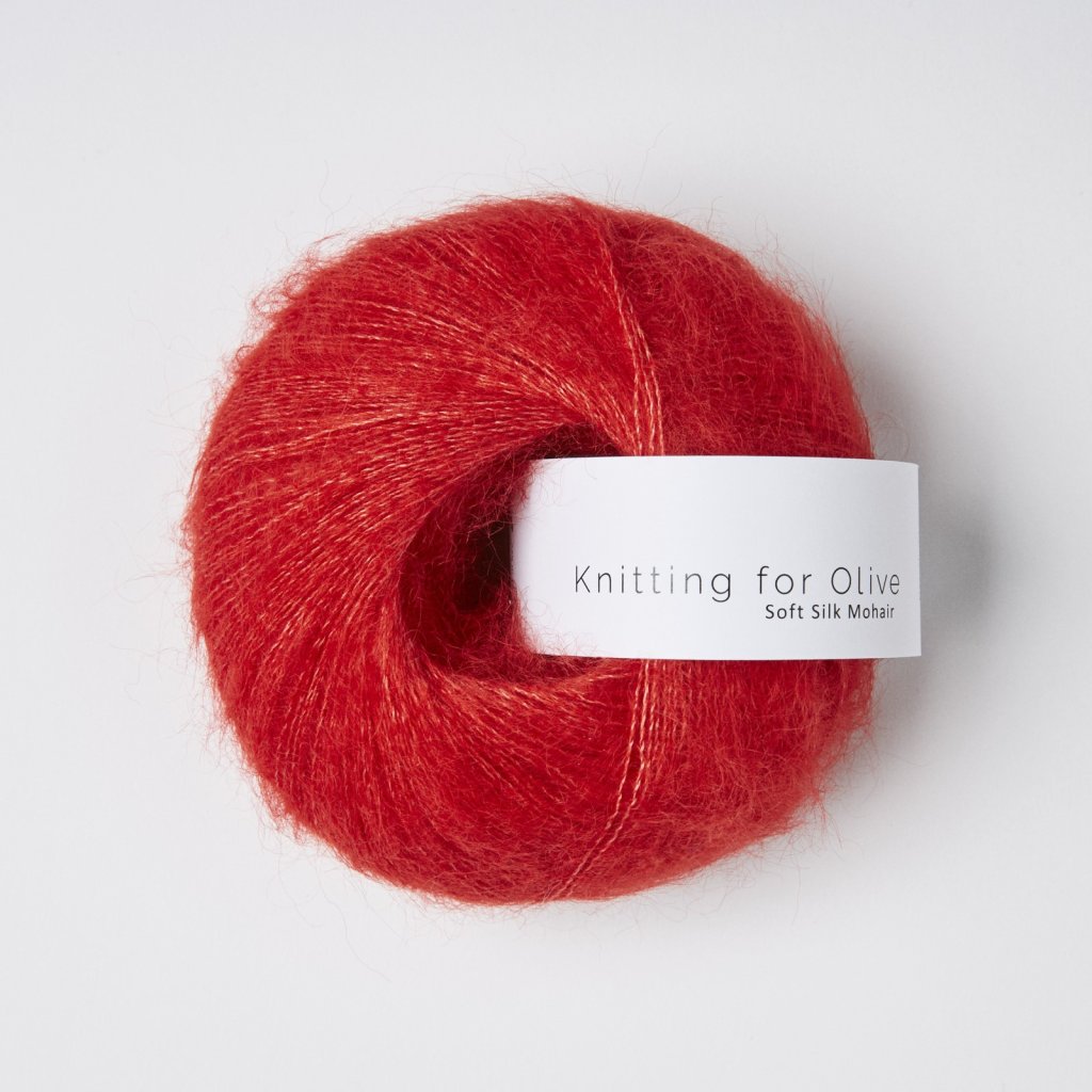 Soft Silk Mohair - Red Currant