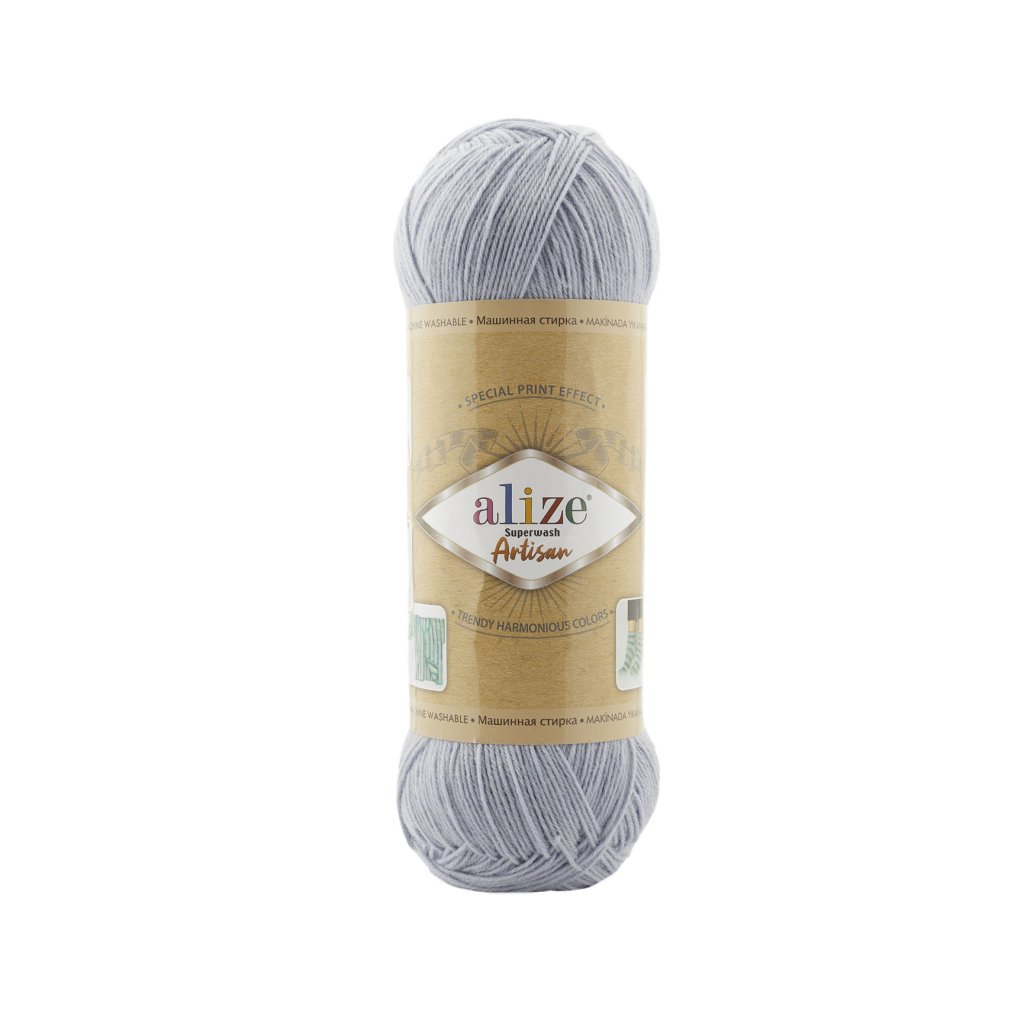 Superwash Artisan 051 sv. šedá