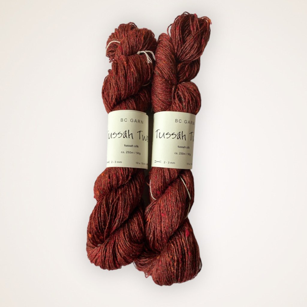 Tussah Tweed 005 brown-phantasie