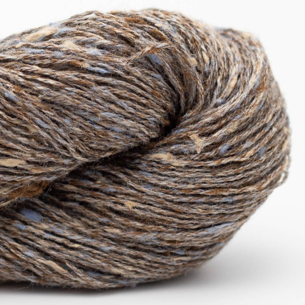 Tussah Tweed 019 grey-nature-mix