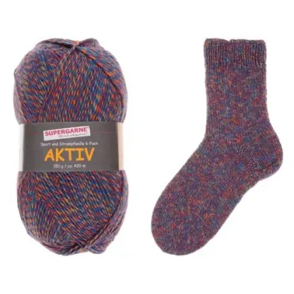 Aktiv 6-fach MOULINE Color 365-70 petrol