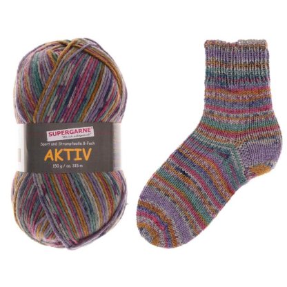 Aktiv 8-fach CLOUDY 536-30 rosa