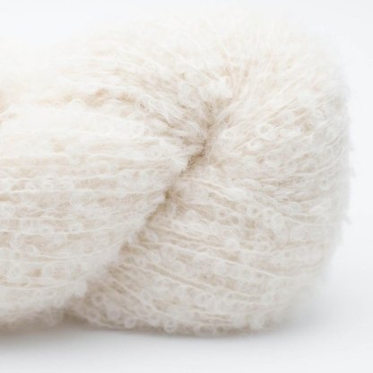 Alpaca Bouclé 0001 natural white