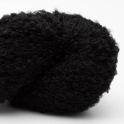 Alpaca Bouclé 0005 black