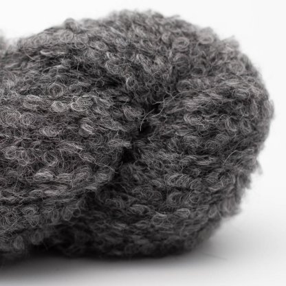 Alpaca Bouclé 0026 silver grey