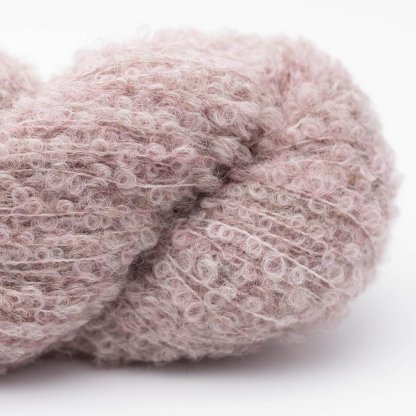 Alpaca Bouclé c970 mauve melange