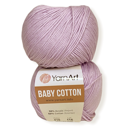 Baby Cotton 416 sv. lila