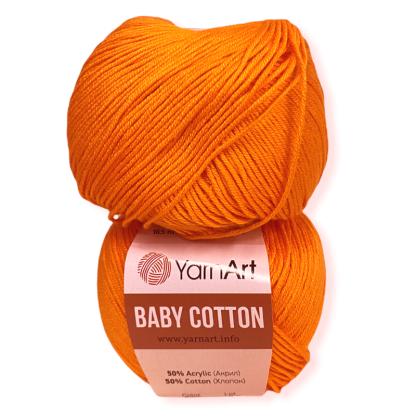 Baby Cotton 425 oranžová