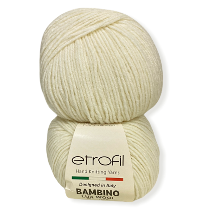 Bambino Lux Wool 70017 bílá