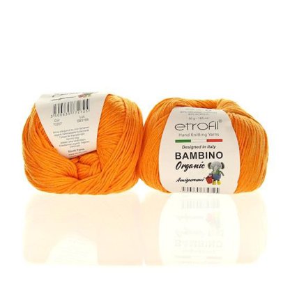 Bambino Organic 70207 sv.oranžová