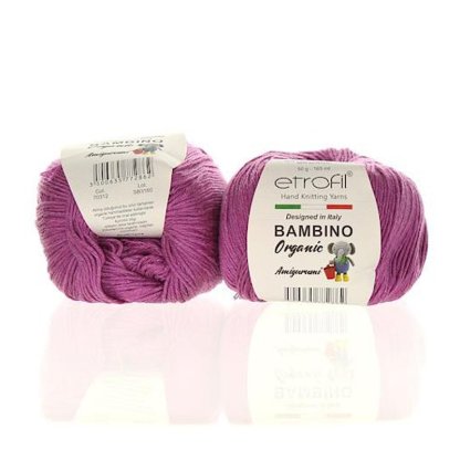 Bambino Organic 70312 tm. lila