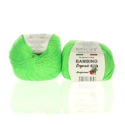 Bambino Organic 70404 neonově zelená