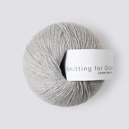 Cotton Merino - Pearl Gray