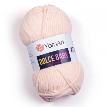 Dolce baby 779 jemná meruňková (tenčí varianta)