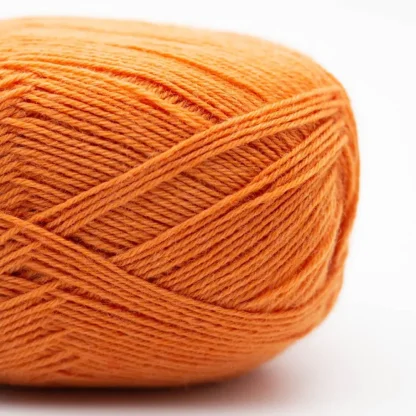 Edelweiss classic 4ply 100g  - 408 warm orange