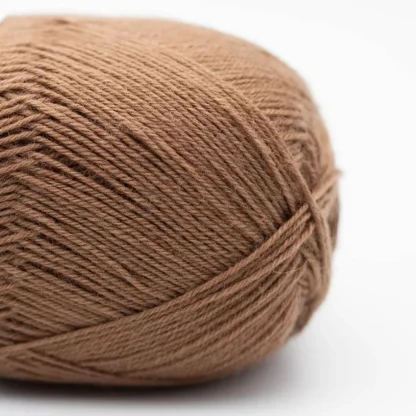 Edelweiss classic 4ply 100g  - 411 walnut brown