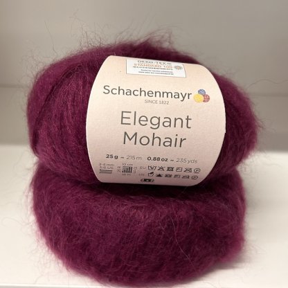 Elegant Mohair 038 brombeer