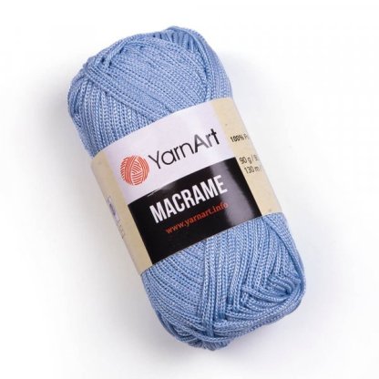 Macrame 133 sv. modrá