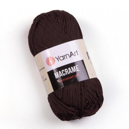 Macrame 157 tm. hnědá