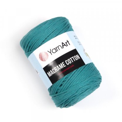 Macrame Cotton 783 zelený tyrkys