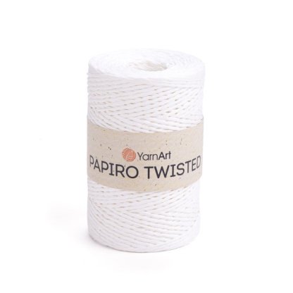 Papiro Twisted 1311 bílá