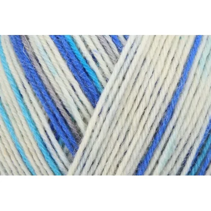 Regia Soft Spots Color 4-ply 100g - 4092 Blue Moon