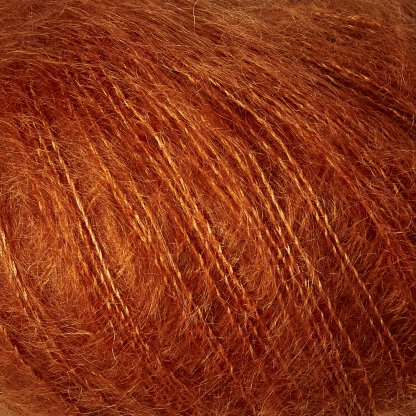 Soft Silk Mohair - Burnt Orange