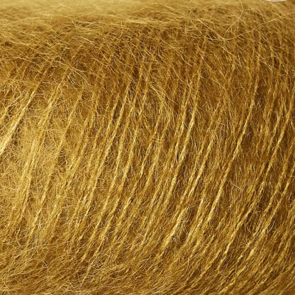 Soft Silk Mohair - Dark Mustard