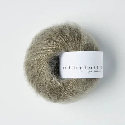 Soft Silk Mohair - Dusty Moose