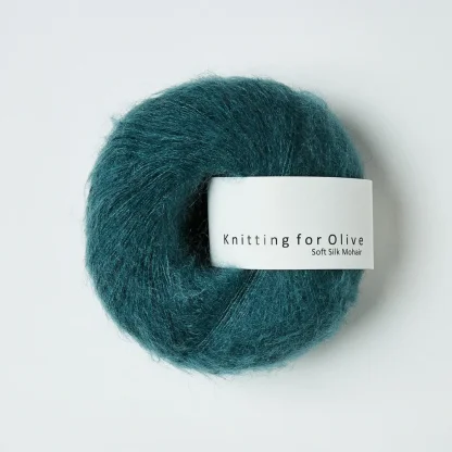 Soft Silk Mohair - Petroleum Green